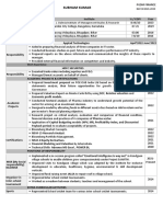 PGDM Finance Student Subham Kumar's Resume