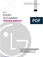 LG Synchro Air Conditioner Service Manual