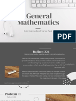 General Mathematics CPT