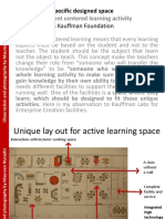 Unique Layout For Active Learning Space in Kauffman Lab Complete