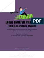 Kens Turbo Legal English Phrases For French-Speaking Lawyers