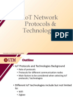 IoT The Network Protocols and Technologies - v4