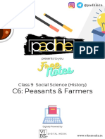 PADHLENOTES - 9 - SOCIAL - H6-Peasants and Farmer