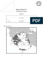 Klasa 5 Sprawdzian