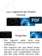 Pertemuan 6-7. Biotech DNA Fingerprint Dan Analisis Forensik Edited
