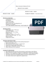 Product Data Sheet Maf60