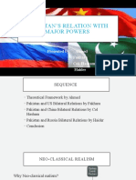 Pakistan's Relation With Major Powers
