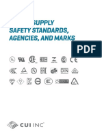 Power Supply Safety Standards Agencies and Marks