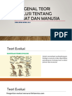 Mengenal Teori Evolusi Tentang Primat Dan Manusia