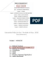 Análise Dimensional e Unidades de Medida em Física