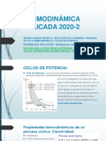 Termodinámica Aplicada 2020-2ciclos de Potencia.