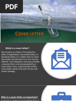 Cover Letter