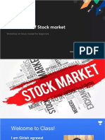 Basic Terms of Stock Market With Anno