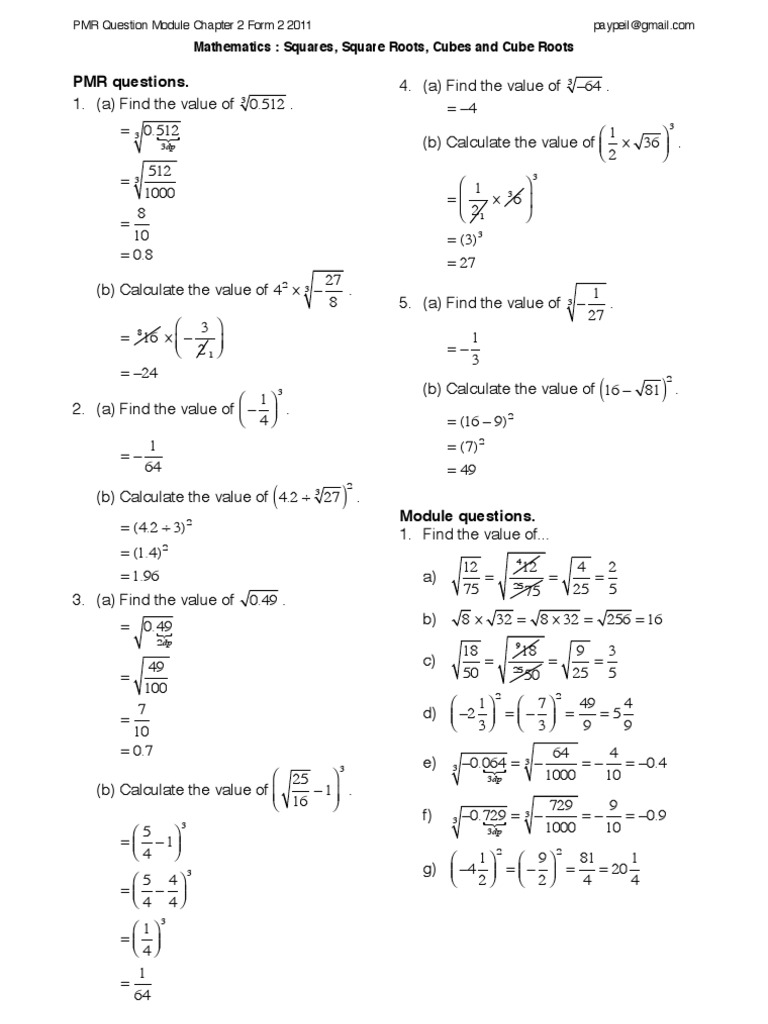 answers-math-mf2-chapter-2-squares-square-roots-cubes-and-cube-roots