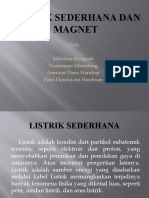 Listrik dan Magnet