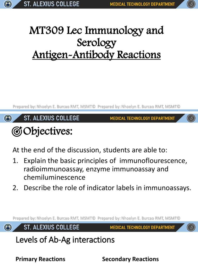 Labelled Immunoassays Complement Neutralization Molecular Methods PDF