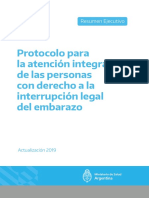 Protocolo Atencion Integral Personas Con Derecho Interrupcion Legal Embarazo 2019 Resumen