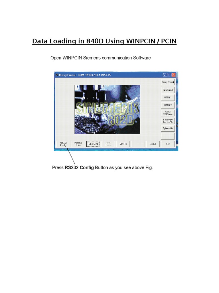840D Data Loading Guide | PDF