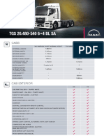 TGS 26.480-540 6x4 BL SA Truck Specs