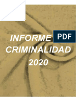 Informe de Criminalidad 2020