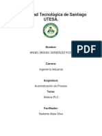 Automatización de Proceso. Universidad Tecnológica de Santiago UTESA