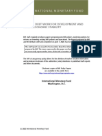 (9798400208591 - Policy Papers) Volume 2022 (2022) : Issue 019 (Apr 2022) : Making Debt Work For Development and Macroeconomic Stability