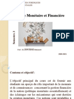 Capsule 1 PLAN Economie Monétaire Et Financière