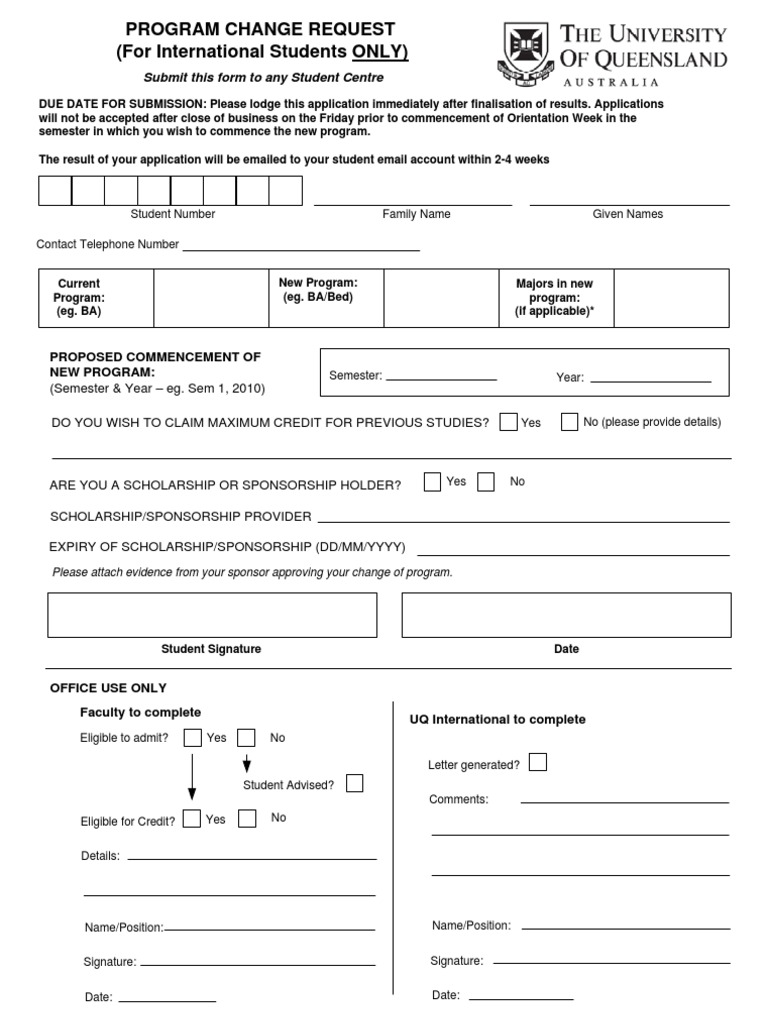 International Program Change | PDF