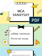 Lakbay Sanaysay at Larawang Sanaysay