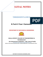 Thermodynamics Digital Notes