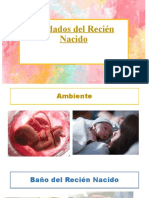 Cuidados básicos del recién nacido: baño, ombligo, uñas, sueño y más