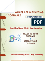 whats App Marketing Software