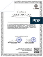 Certificado Oficial