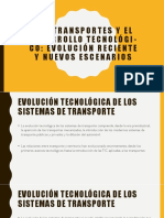 Evolución tecnológica de los sistemas de transporte e impacto de las TIC