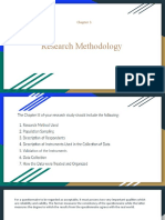 Chapter 3 Research Methodology