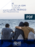 Enfoque Integral de La OIM para La Lucha Contra El Tráfico de Migrantes