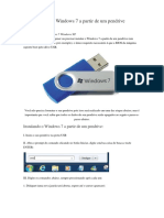 Como Instalar o Windows 7 A Partir de Um Pendrive