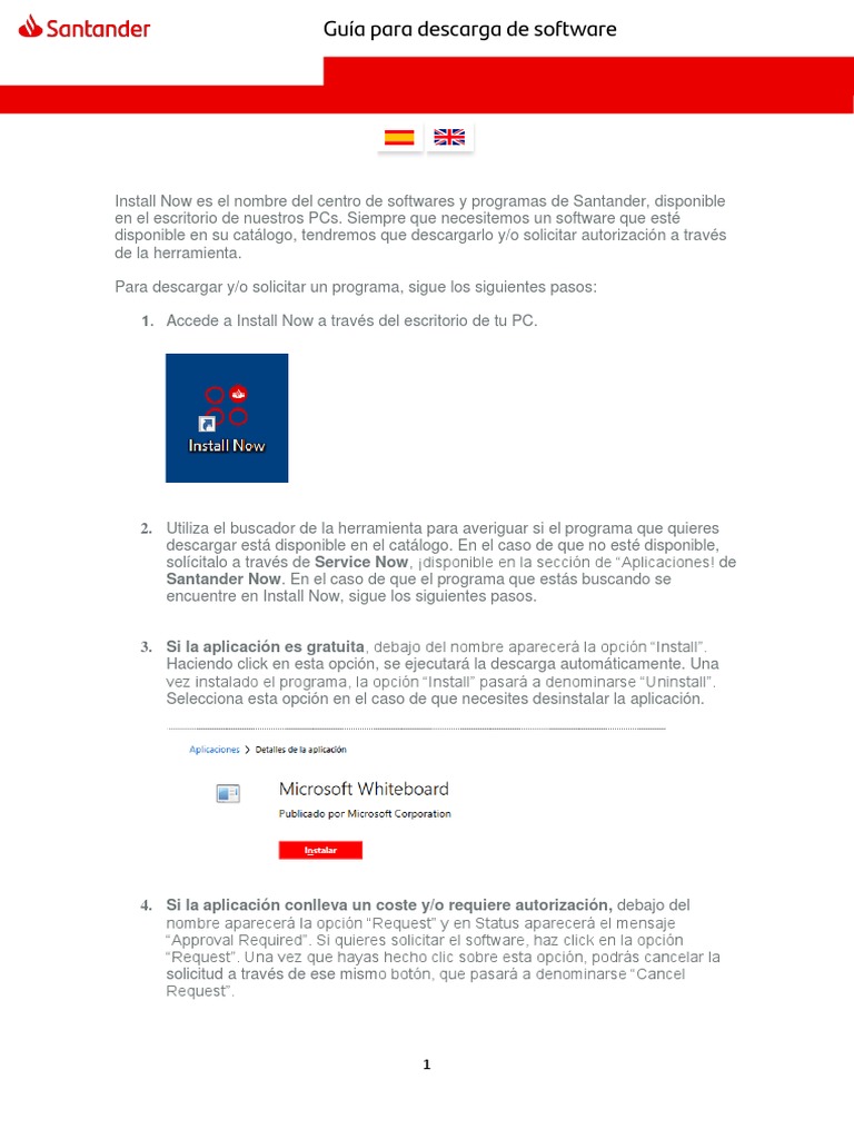 Guia para Descarga de Software - Guide To Downloading Software | PDF ...