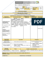 SESION DE APRENDIZAJE 3 Año 20 OCTUBRE