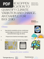 Clasificacion Climatologia de Koppen | PDF