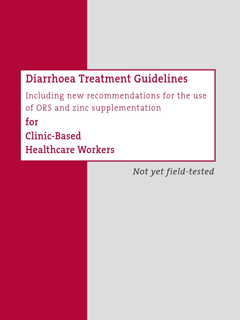 Zinc and Ors in Diarrhoea | PDF
