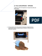 Error Sensor Tóner Oki MPS5501-MPS5502mb