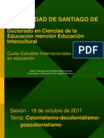 Educación Intercultural Chile USACH Colonialismo Descolonialismo