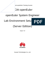 HCIA-openEuler Lab Environment Setup Guide - Server Edition