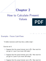 Present Value (Chapter 2)