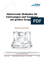 Methodenkoffer - Vorlesung Und Grossgruppen - Stand 14-11-17