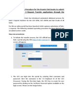 SOP For Rule 3 Application For GDS in The Rule 3 Portal