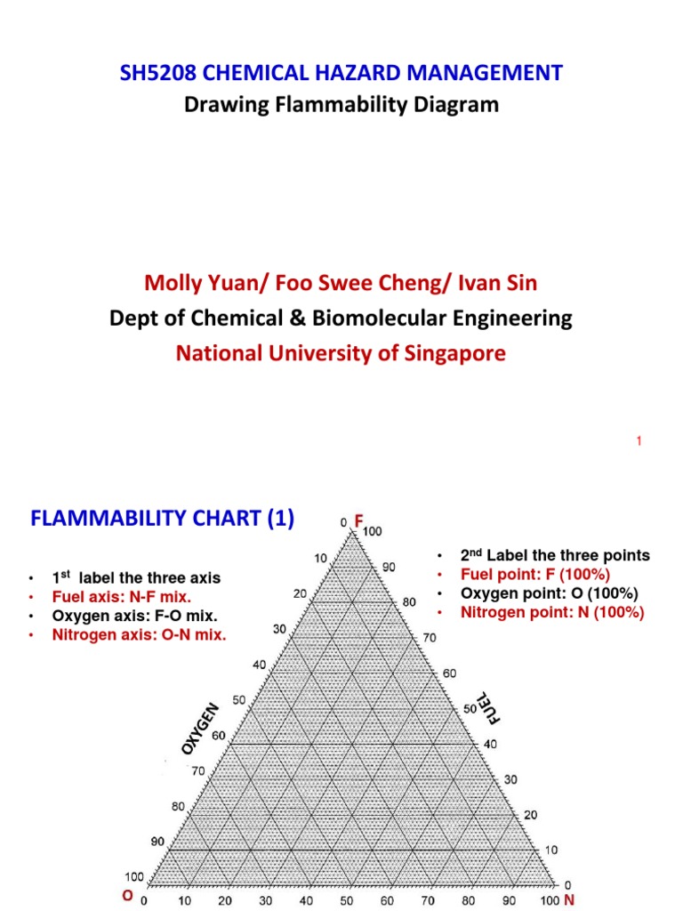 Flammability Diagram Construction Guide | PDF | Stoichiometry ...
