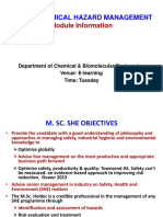 SH5108 Chemical Hazard Management Module