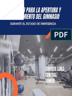 LCT - Protocolo Apertura Gimnasio